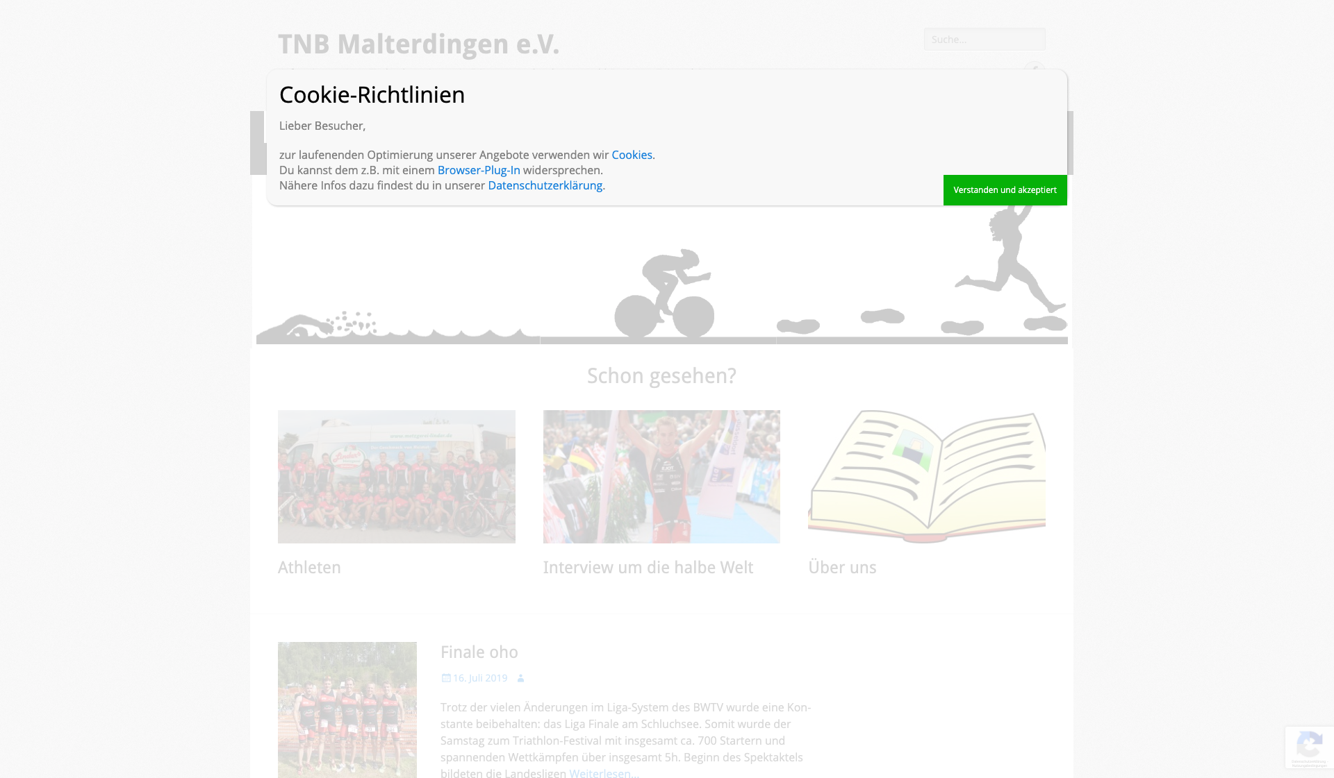 Eckdaten des Vereins TNB Malterdingen
