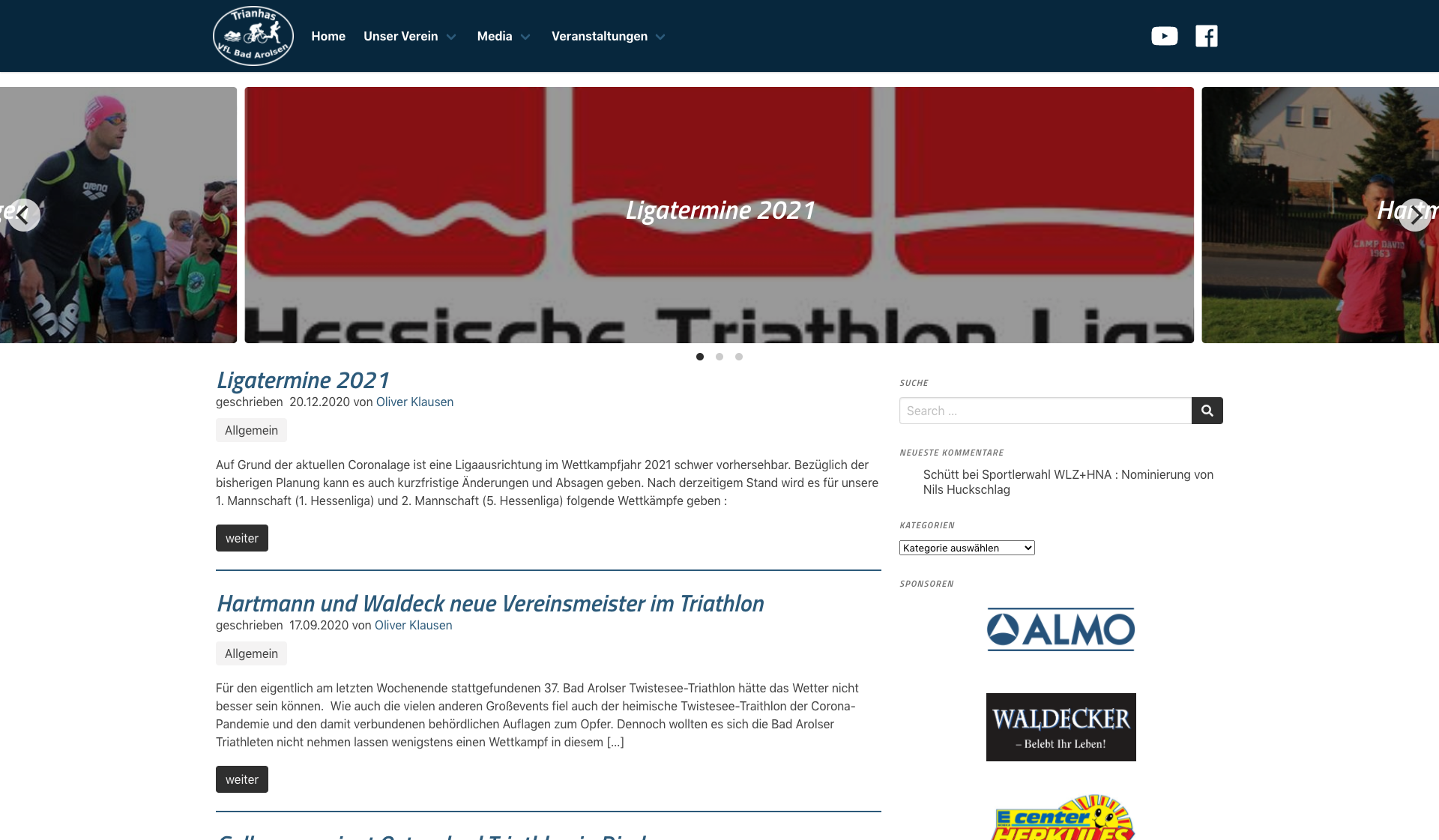 Eckdaten des Vereins VFL Bad Arolsen