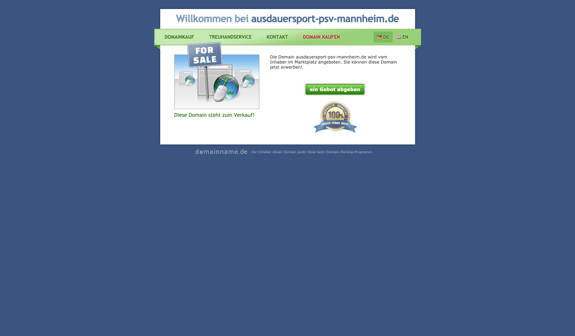 Eckdaten des Vereins PSV Mannheim