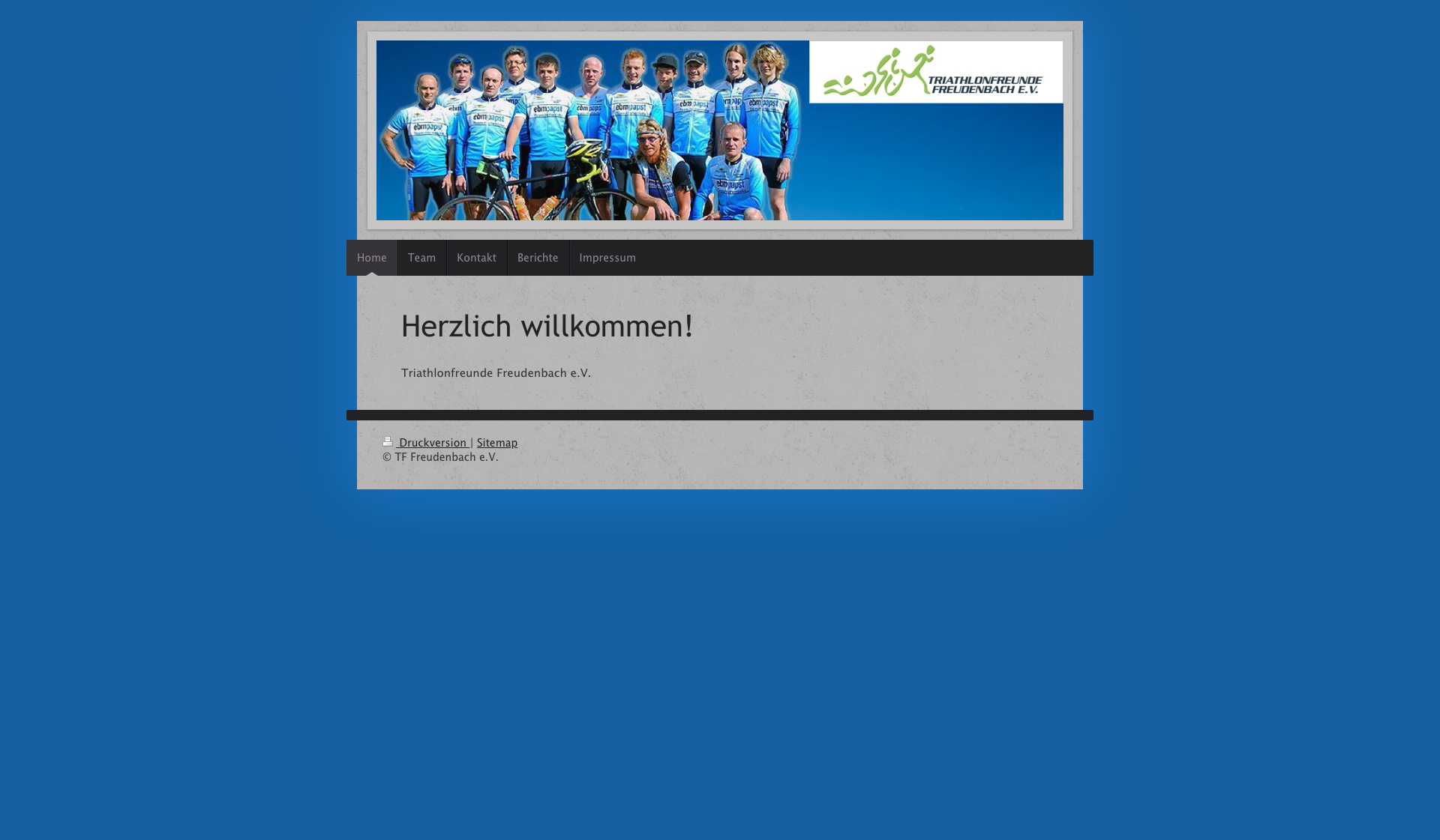 Eckdaten des Vereins TF Freudenbach