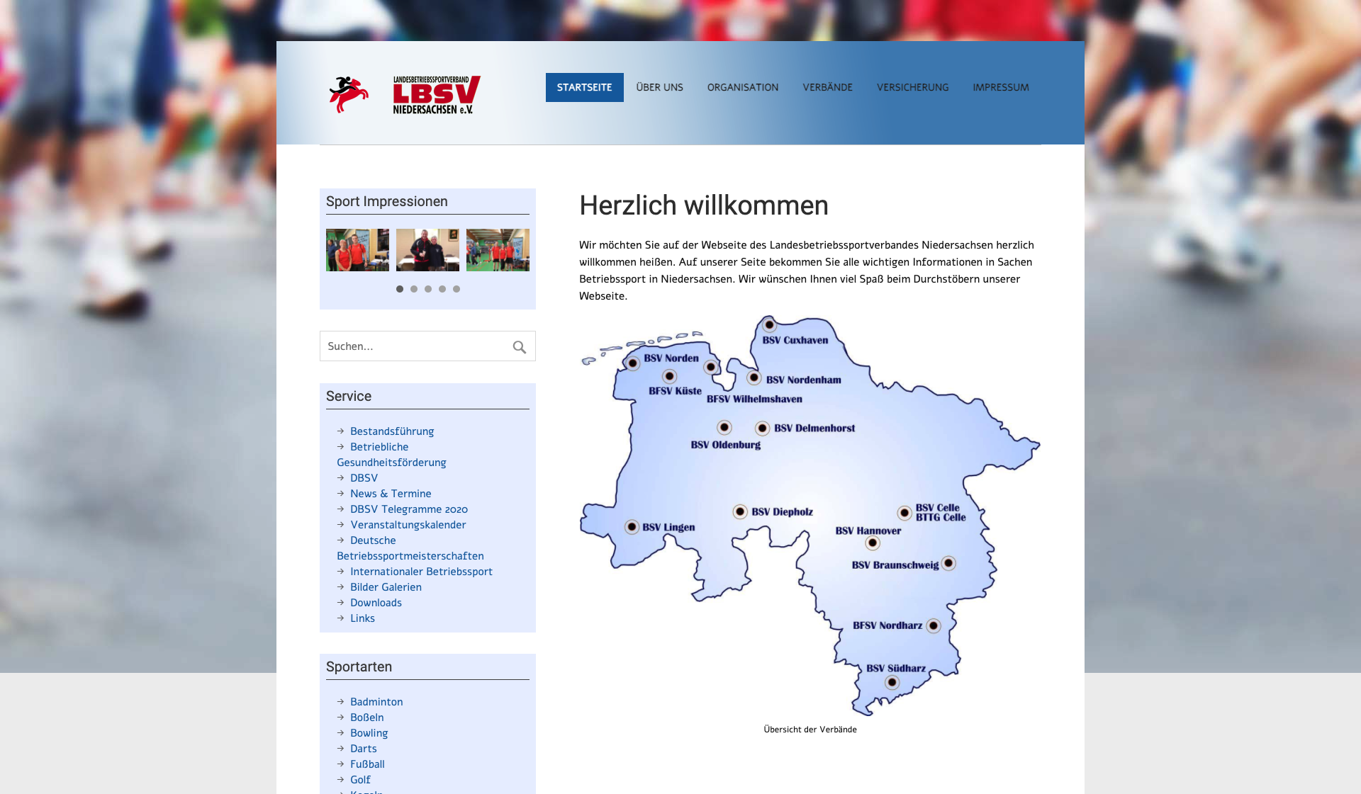 Eckdaten des Vereins Landesbetriebssportverband Nds.