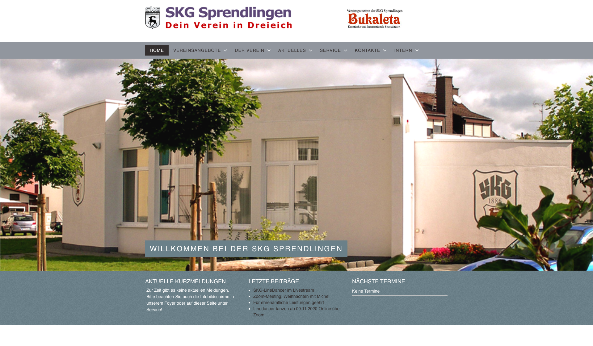 Eckdaten des Vereins SKG Sprendlingen