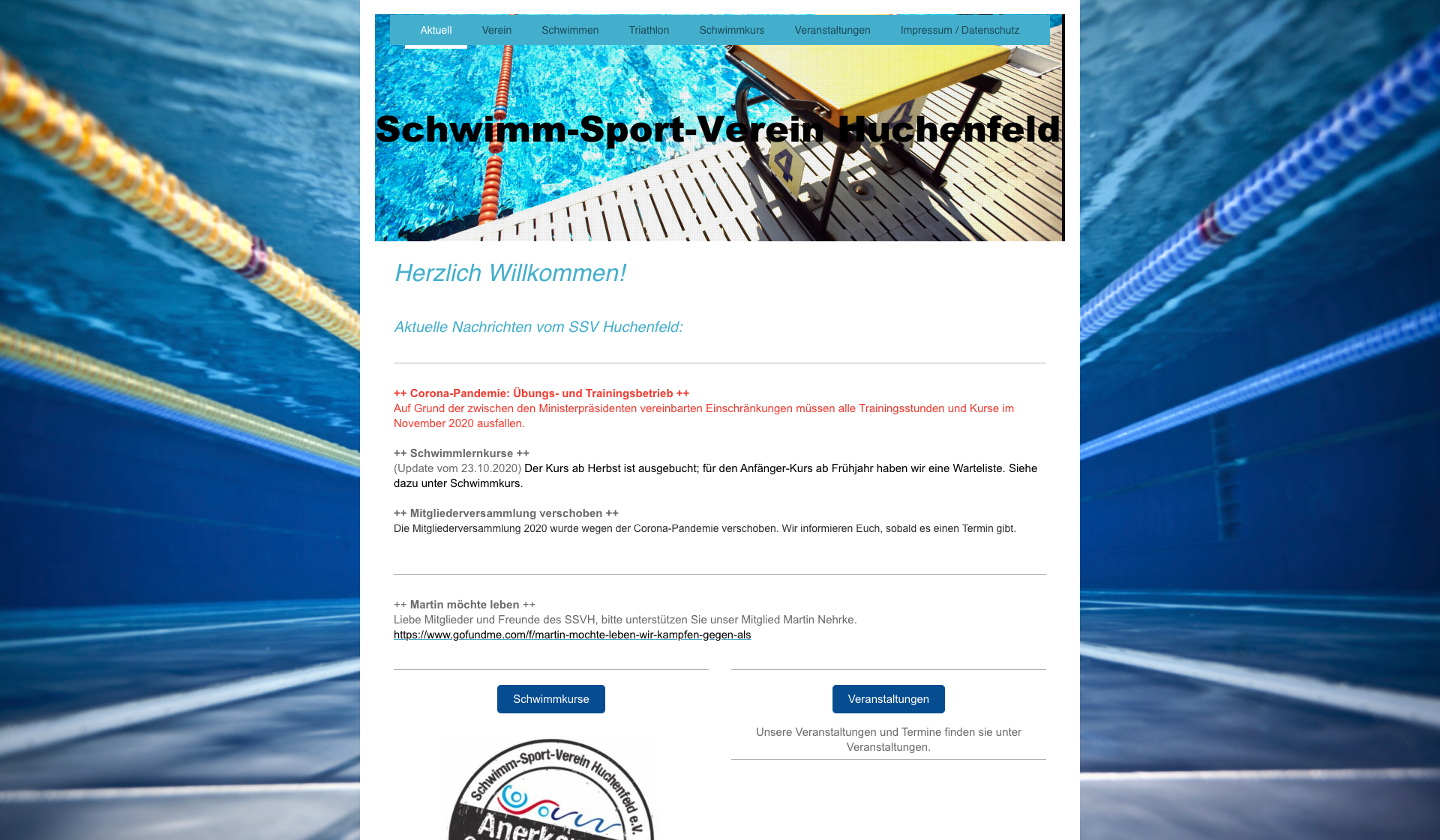 Eckdaten des Vereins SSV Huchenfeld