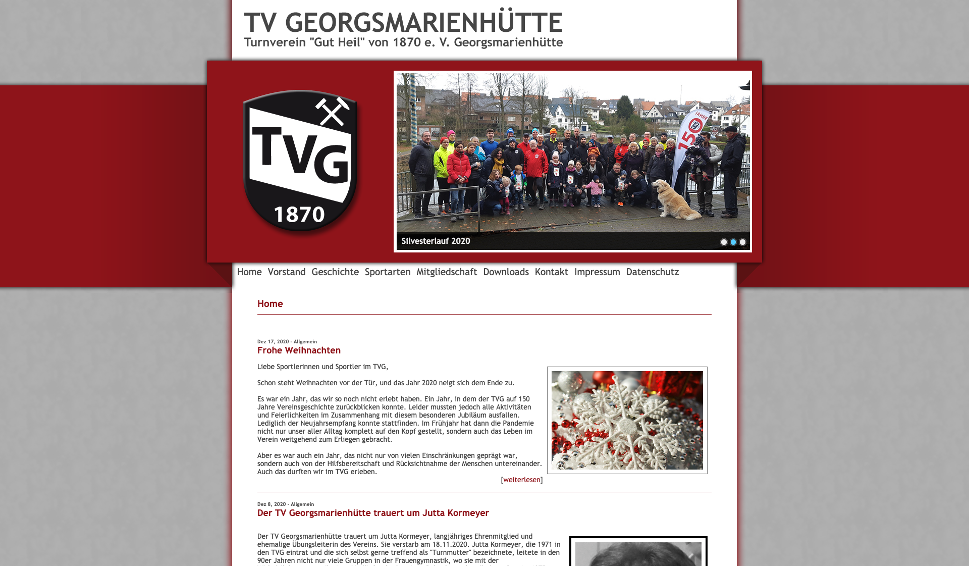 Eckdaten des Vereins Turnverein &quot