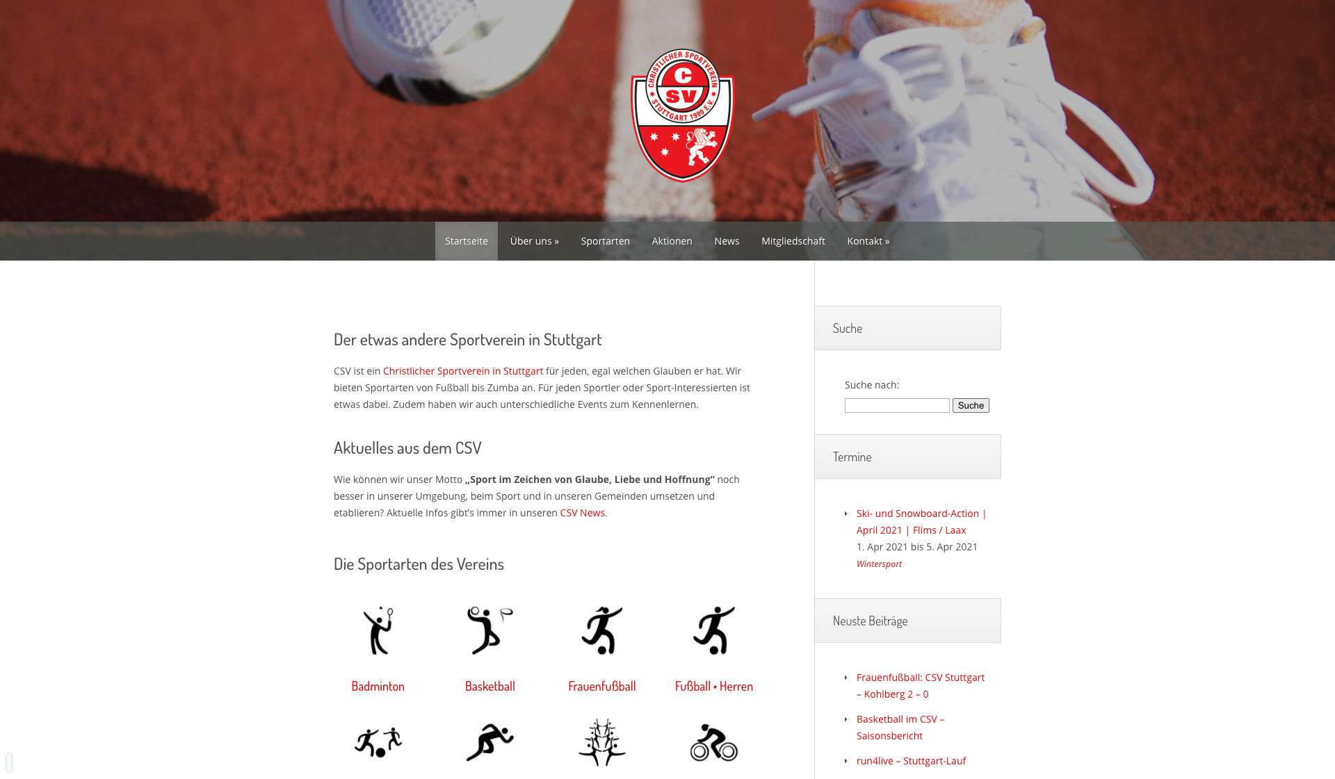 Eckdaten des Vereins CSV Stuttgart