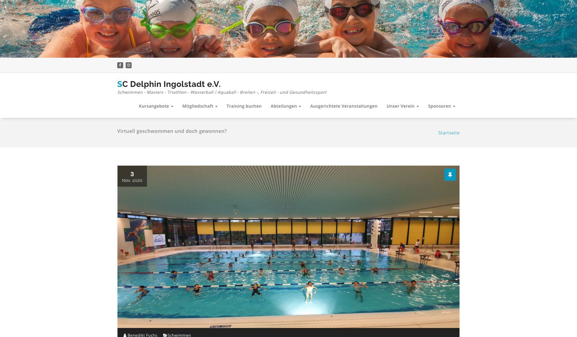 Eckdaten des Vereins SC Delphin Ingolstadt