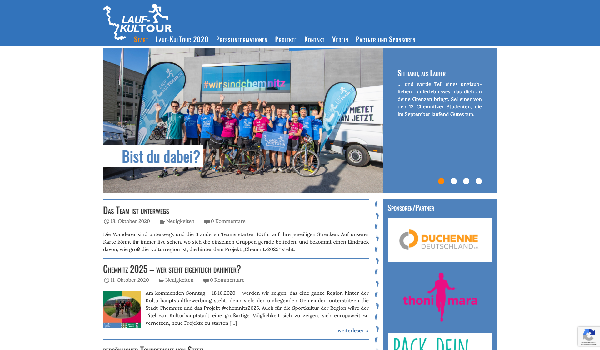 Eckdaten des Vereins Lauf-KulTour e.V.