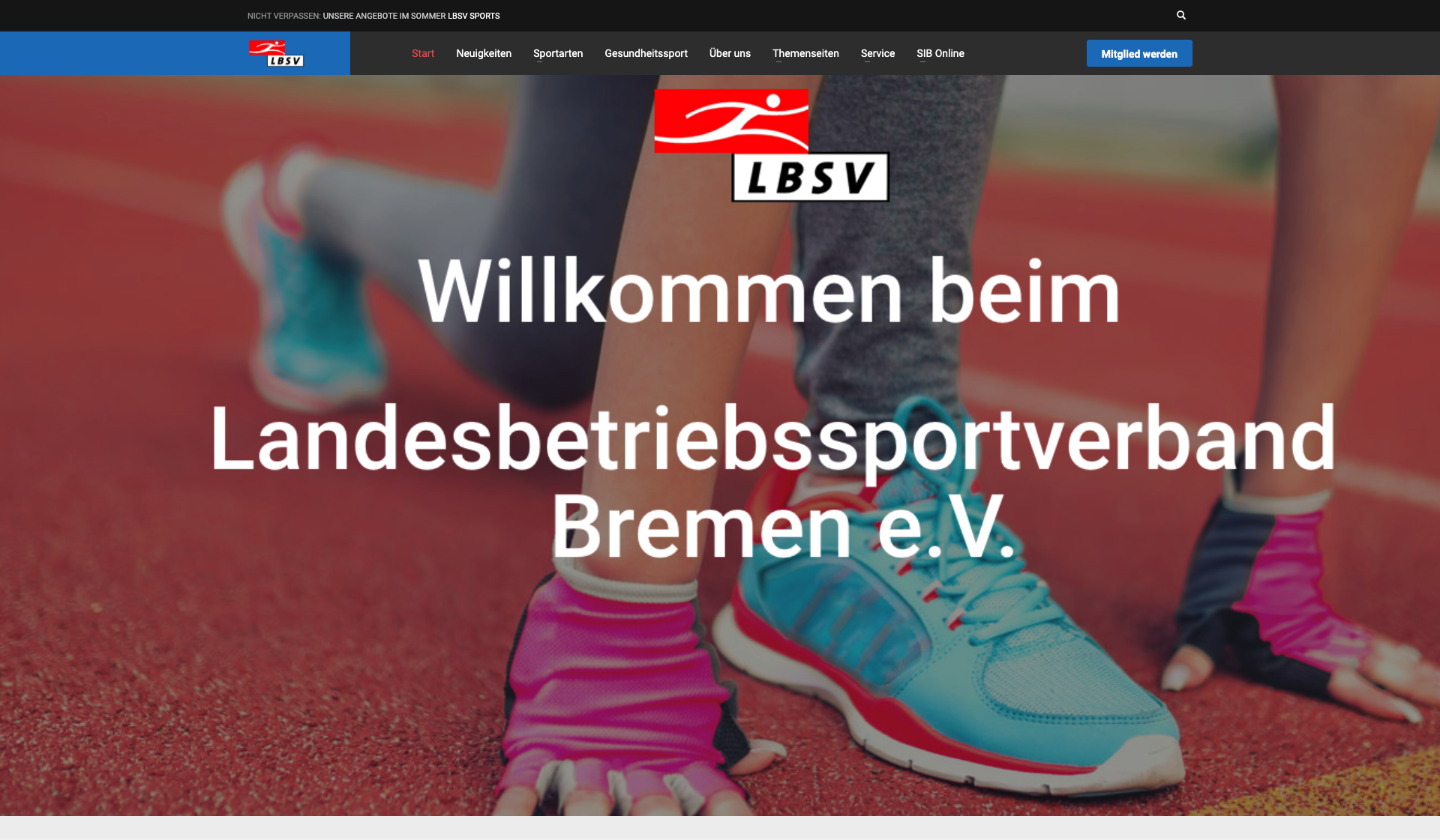 Eckdaten des Vereins Landesbetriebssportverband Bremen