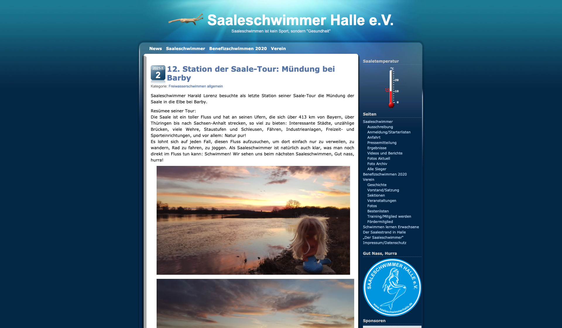 Eckdaten des Vereins Saaleschwimmer Halle e. V.