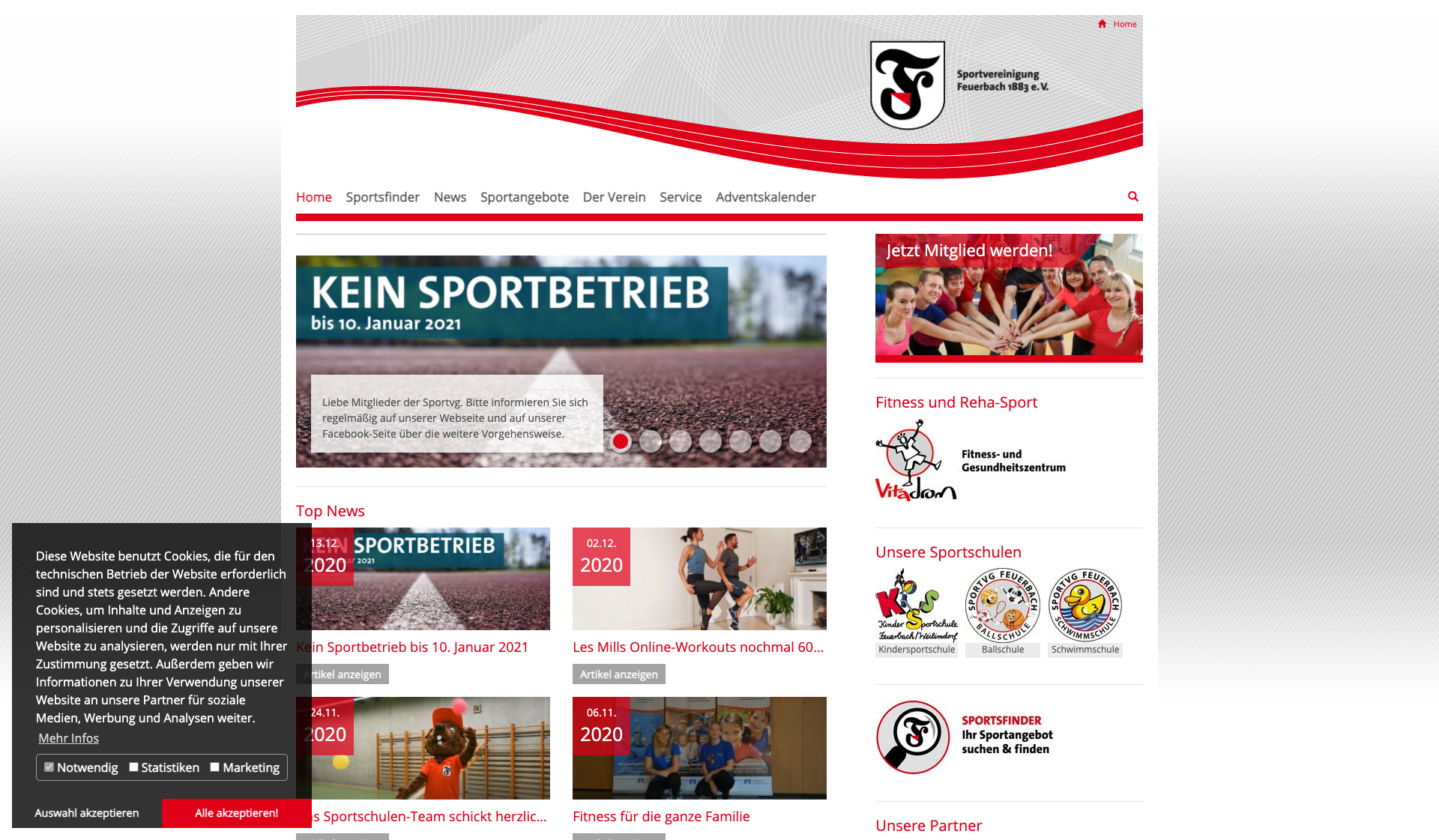 Eckdaten des Vereins Sportvg Feuerbach 1883 e.V.