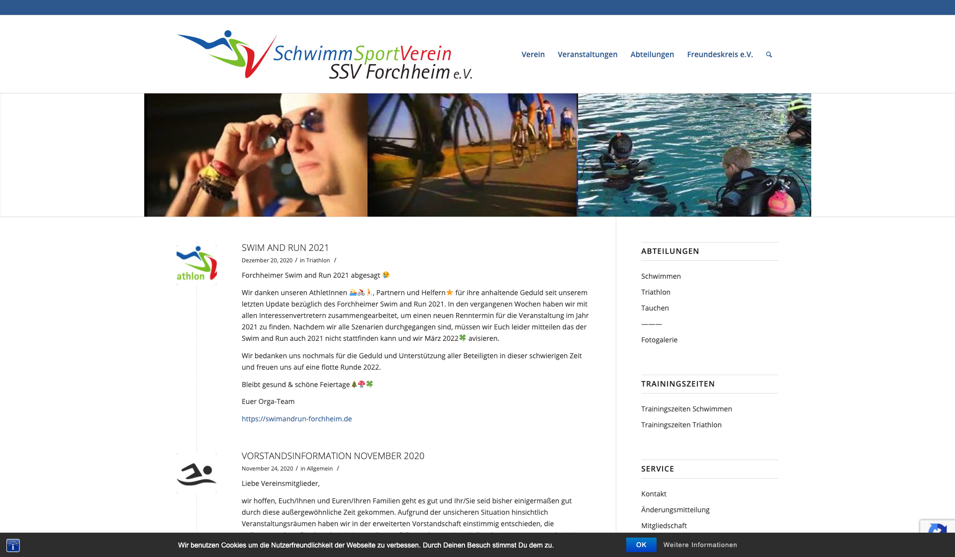 Eckdaten des Vereins SSV Forchheim