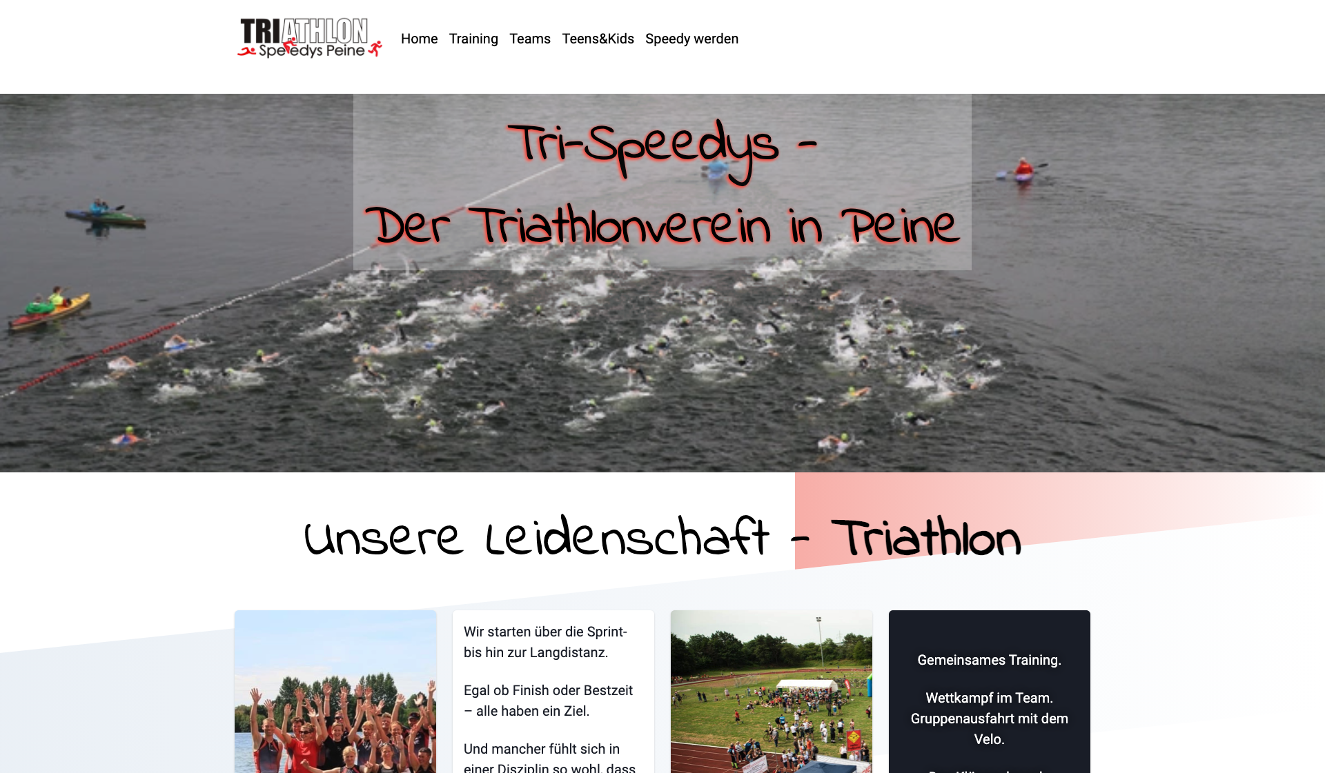 Eckdaten des Vereins Tri Speedys Peine
