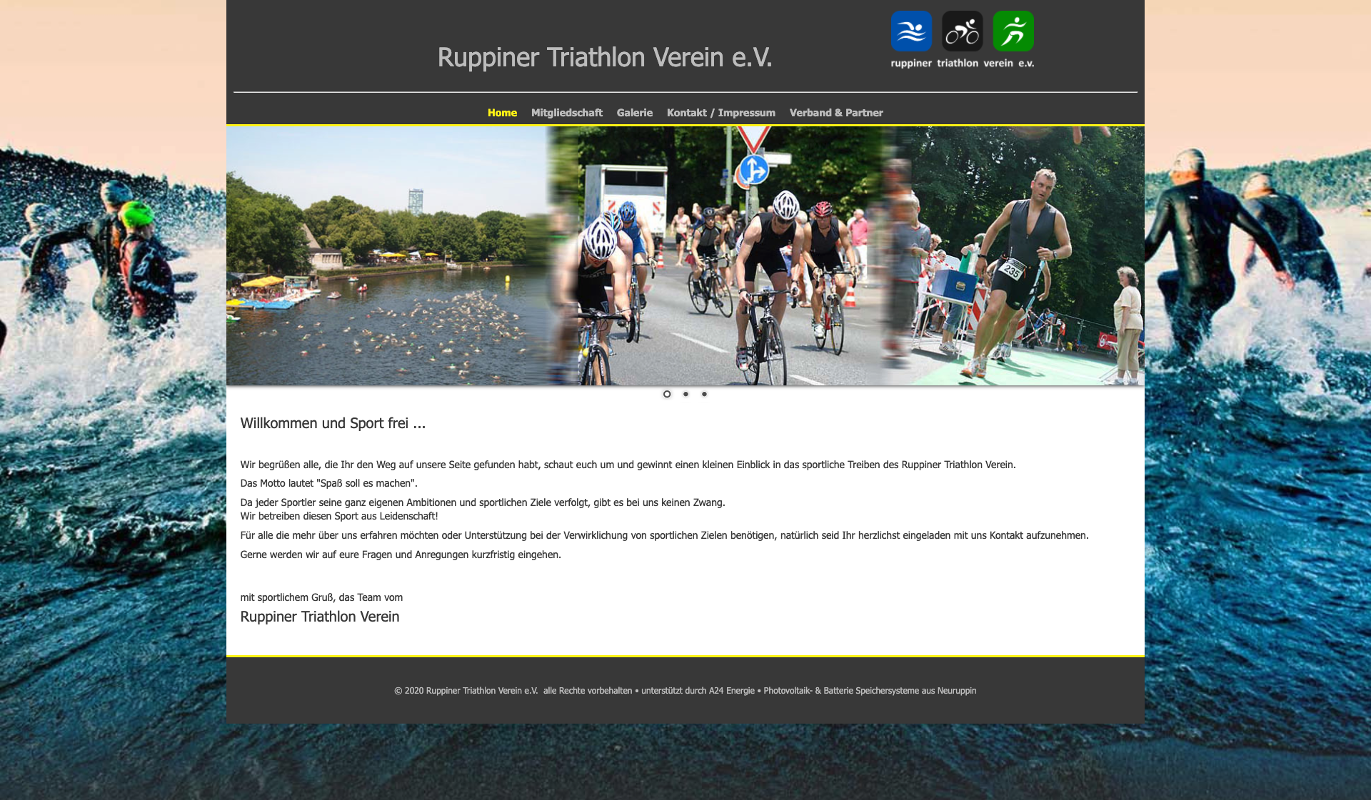Eckdaten des Vereins Ruppiner Triathlon Verein